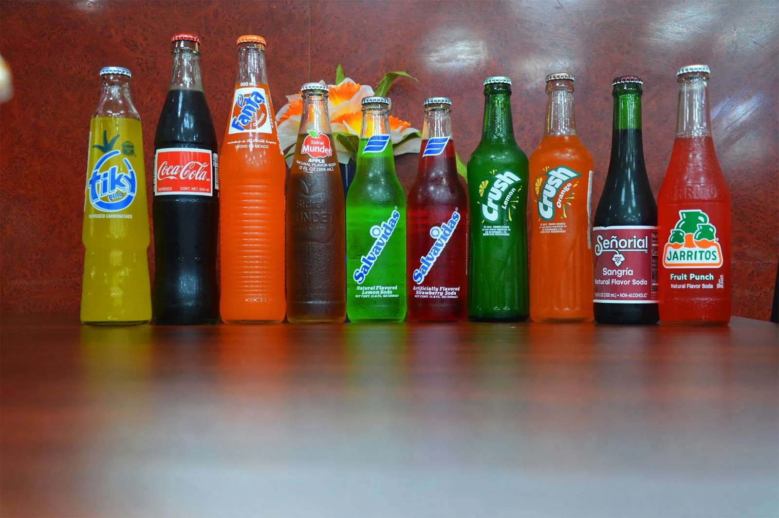 Bottled sodas